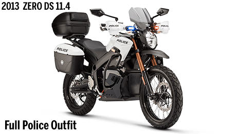 ZERO Electric Police Patrol Bike