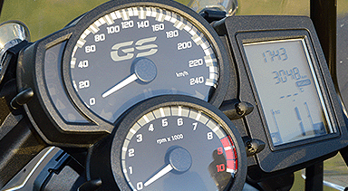 BMW F800GS Adventure Dashboard