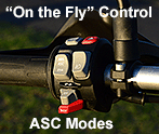 ASC, ABS control on the fly