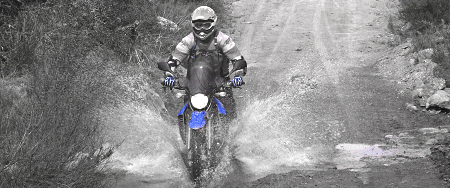 XT660R - River Splash