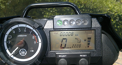 XT660Z Tenere dashboard
