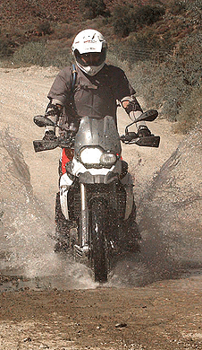 BMW F800GS off road 